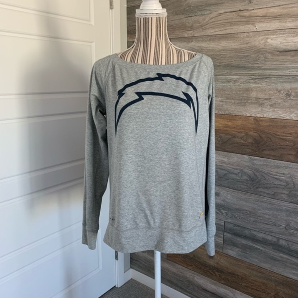 Nike NFL Chargers Long Sleeve Dri-Fit T-Shirt